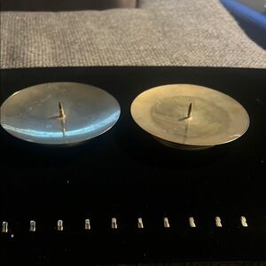 Elegant Gold Candle Holders